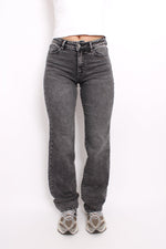 ''EXTRA TALL'' MID WAIST JEANS - GREY