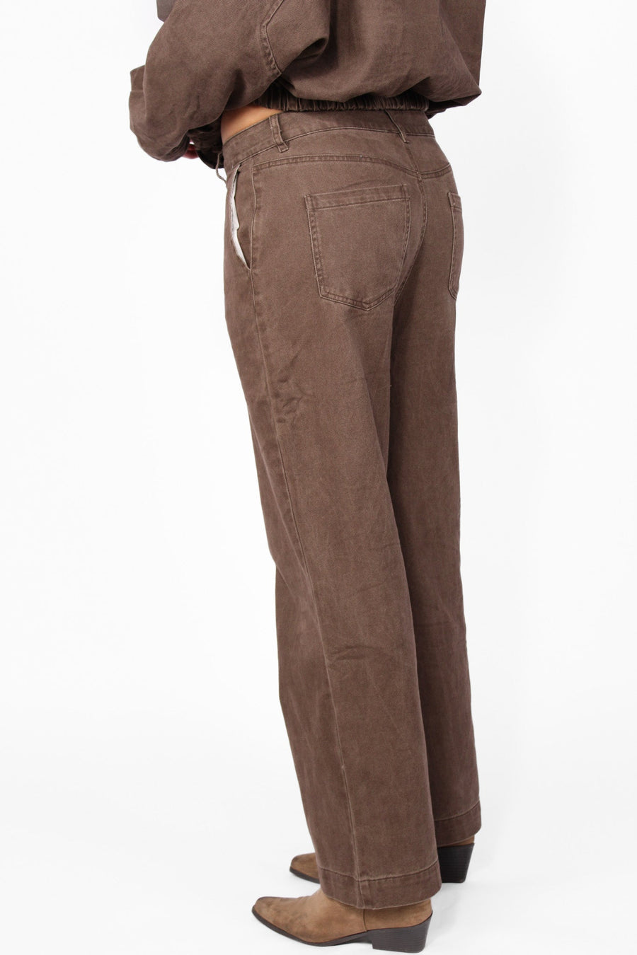 ''PETITE'' WIDE LEG JEANS 11535