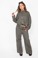 ''PETITE'' WIDE LEG JEANS 11535