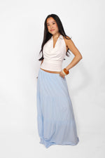 COTTON CLOUD MAXI SKIRT
