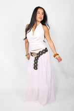 COTTON CLOUD MAXI SKIRT