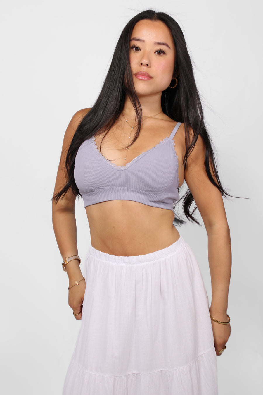 THE GO TO LACE TOP