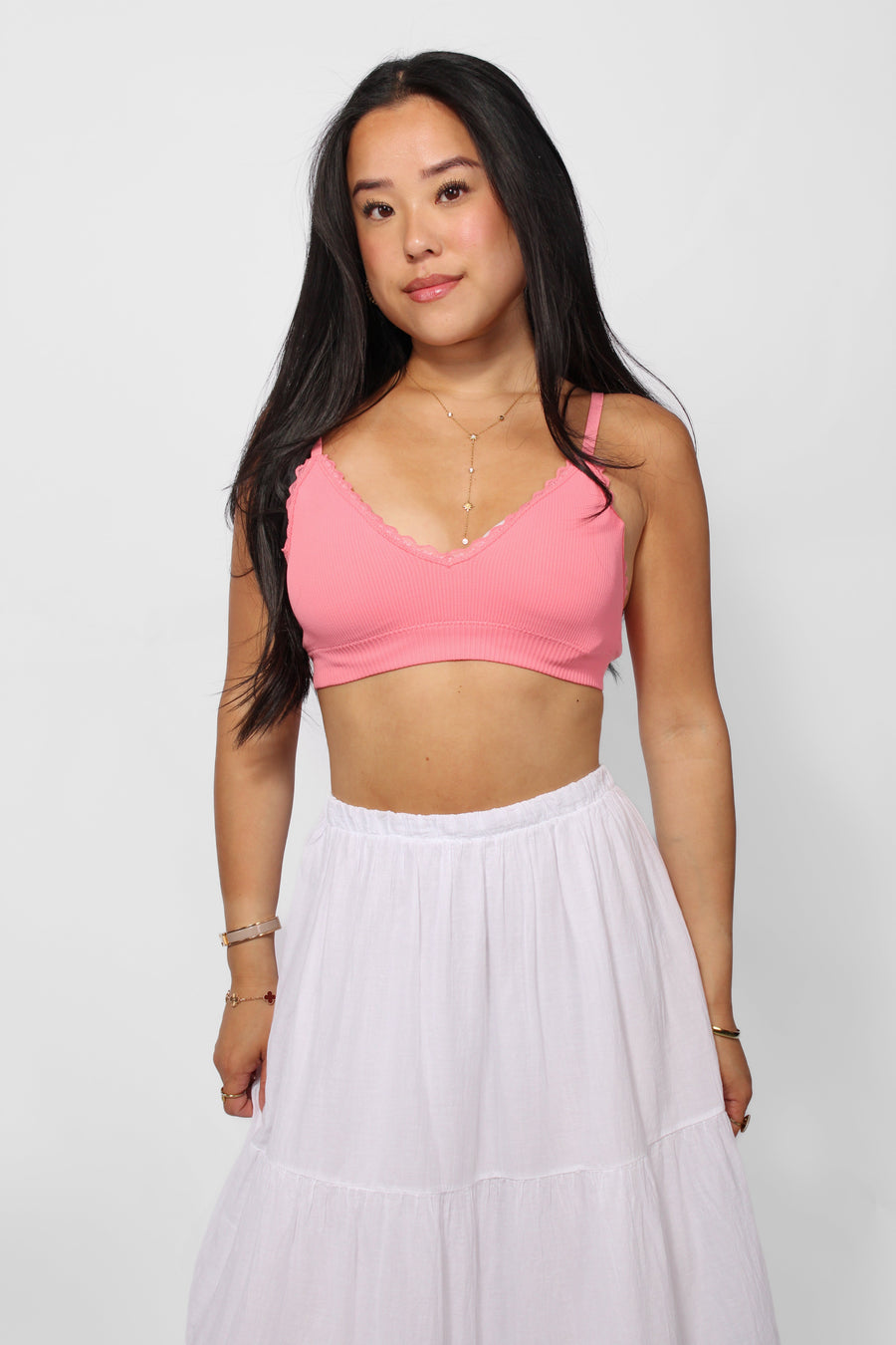 THE GO TO LACE TOP