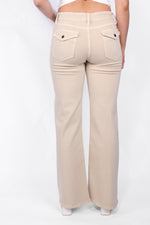 LOW WAIST FLARE JEANS