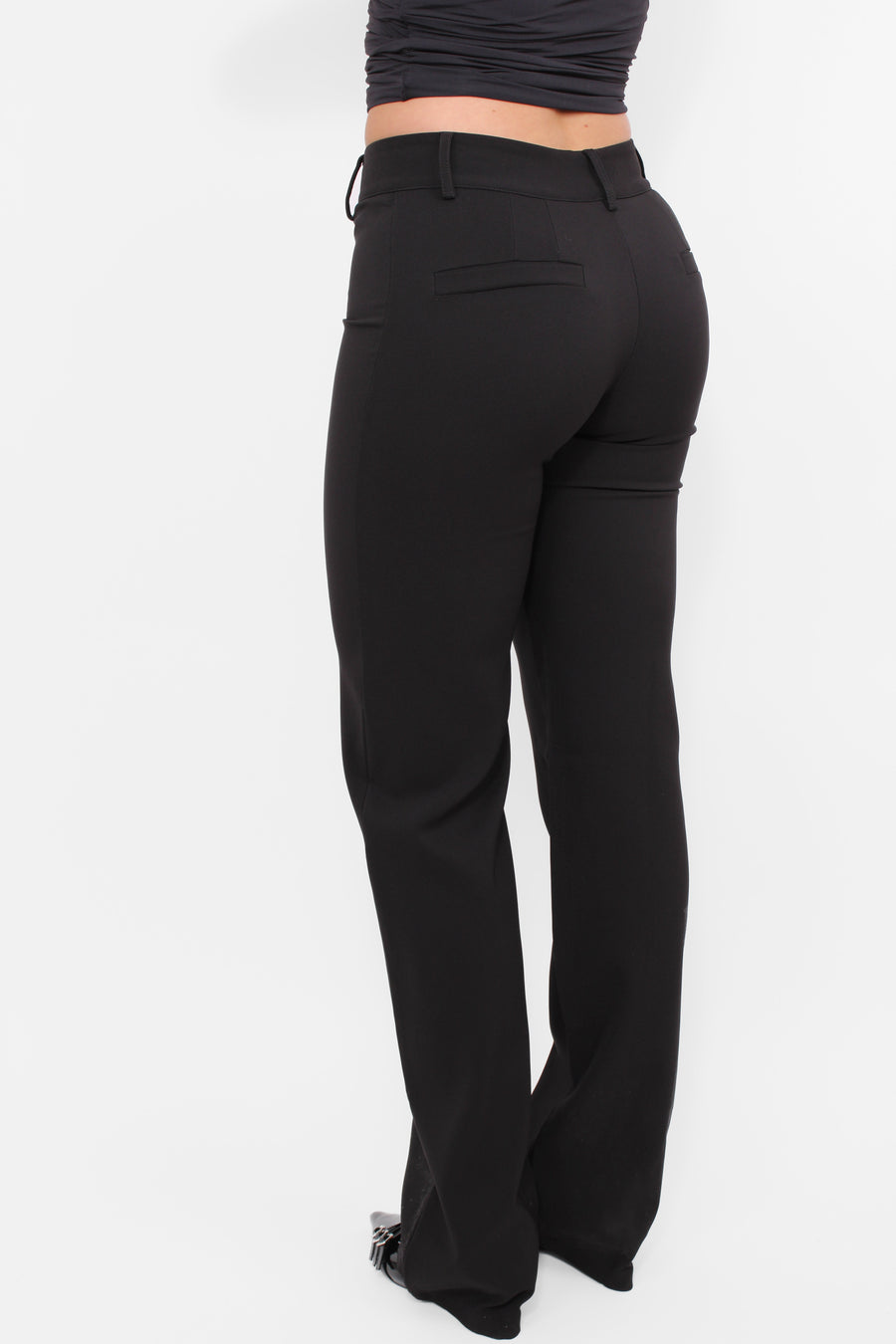 ''TALL'' ESSENTIAL TROUSER MID WAIST STRAIGHT LEG