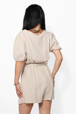 COTTON CRUSH PLAYSUIT