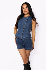 SHORT 0023 - DARK DENIM