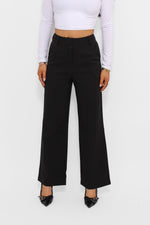 ''PETITE'' ESSENTIAL TROUSER HIGH WAIST WIDE LEG