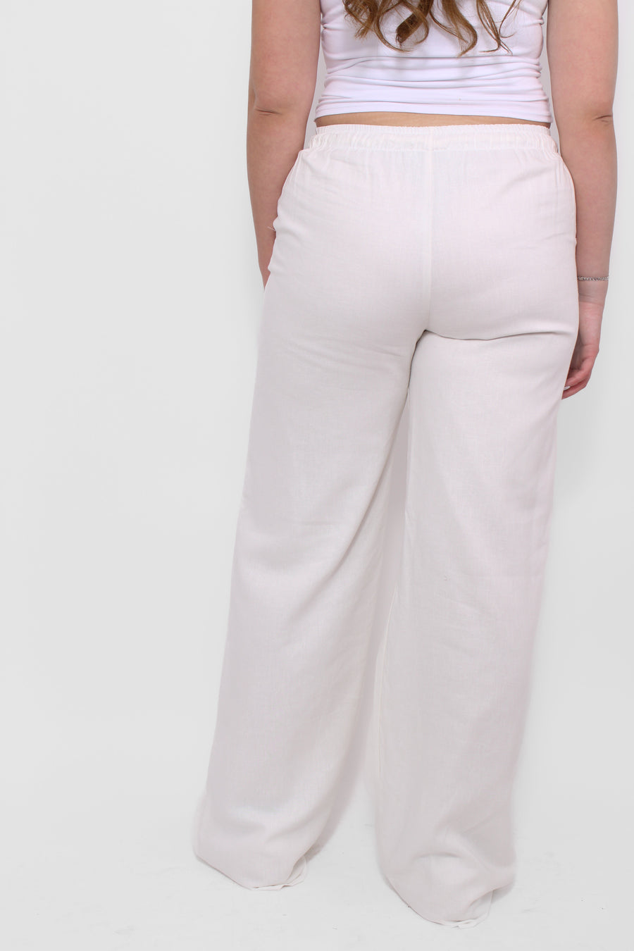 “TALL'' LINEN PANTS