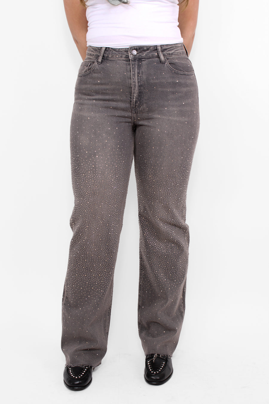 ''TALL'' GLITTER JEANS 3908