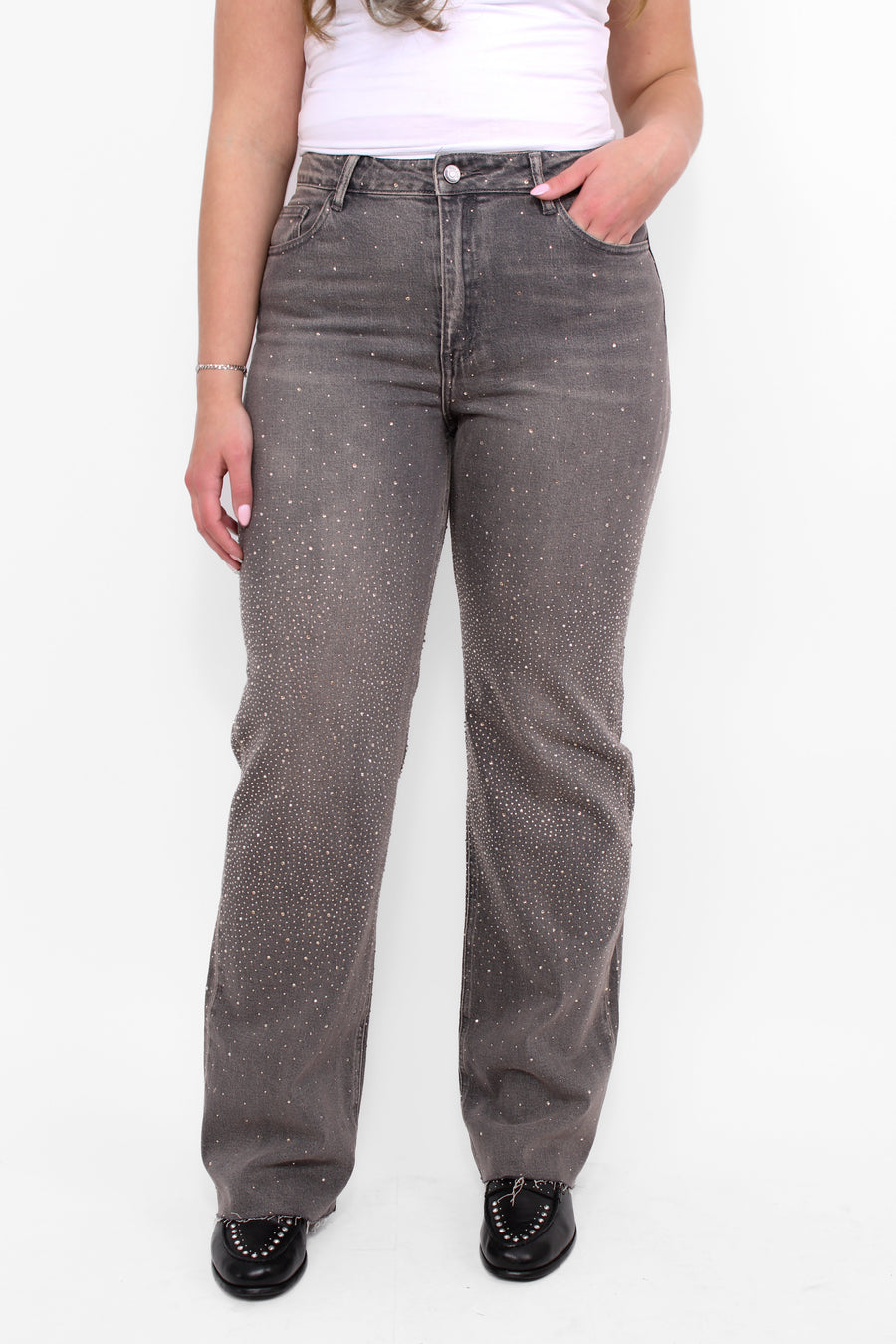 ''TALL'' GLITTER JEANS 3908