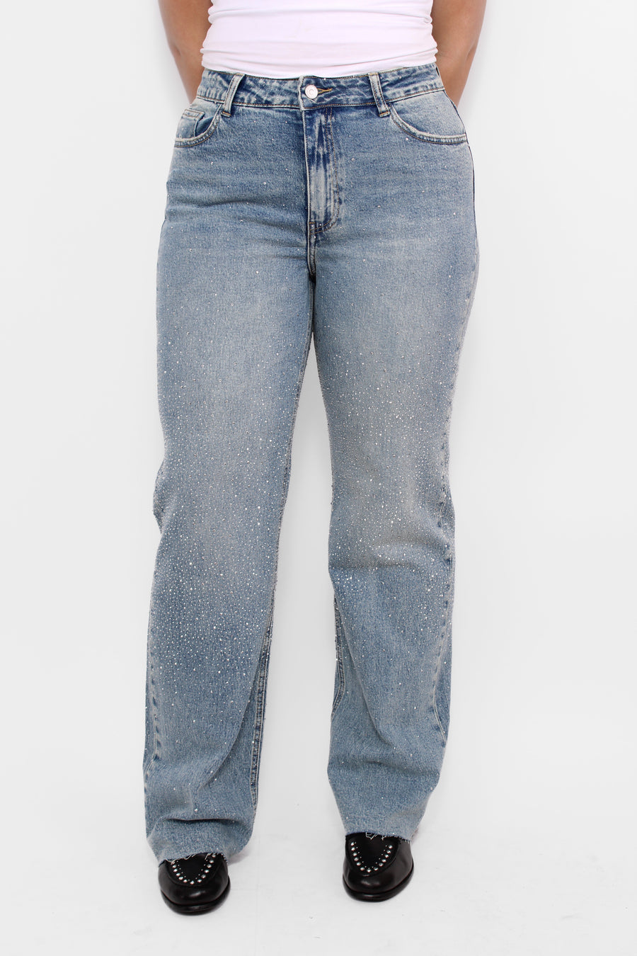 ''TALL'' GLITTER JEANS 3908