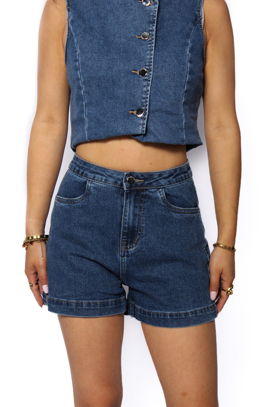 SHORT 0023 - DARK DENIM