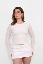 HIDDEN ROMANCE LACE TOP