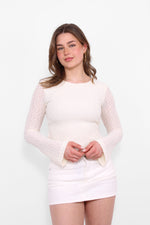 HIDDEN ROMANCE LACE TOP