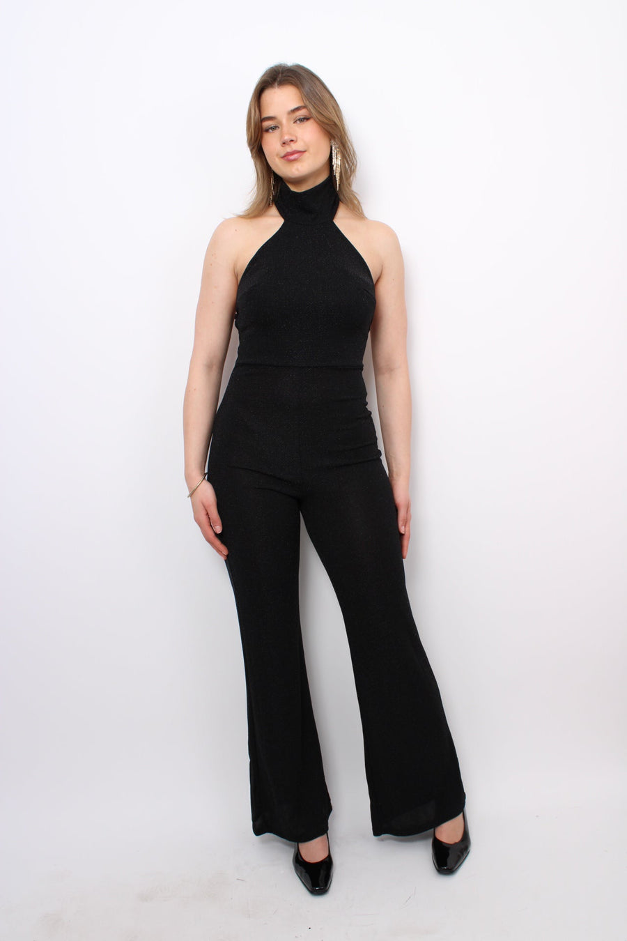 SPARKLING LUX JUMPSUIT - BLACK