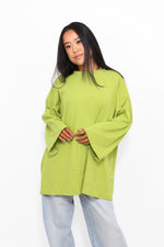 OVERSIZED COTTON LONG SLEEVE