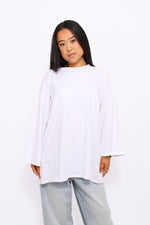 OVERSIZED COTTON LONG SLEEVE