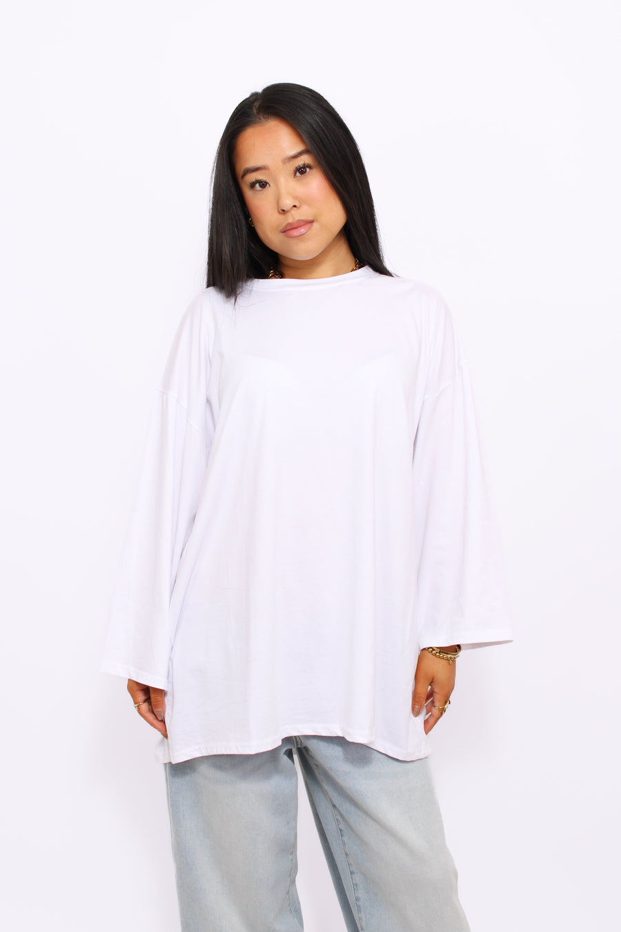 OVERSIZED COTTON LONG SLEEVE