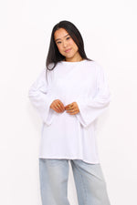 OVERSIZED COTTON LONG SLEEVE