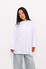 OVERSIZED COTTON LONG SLEEVE