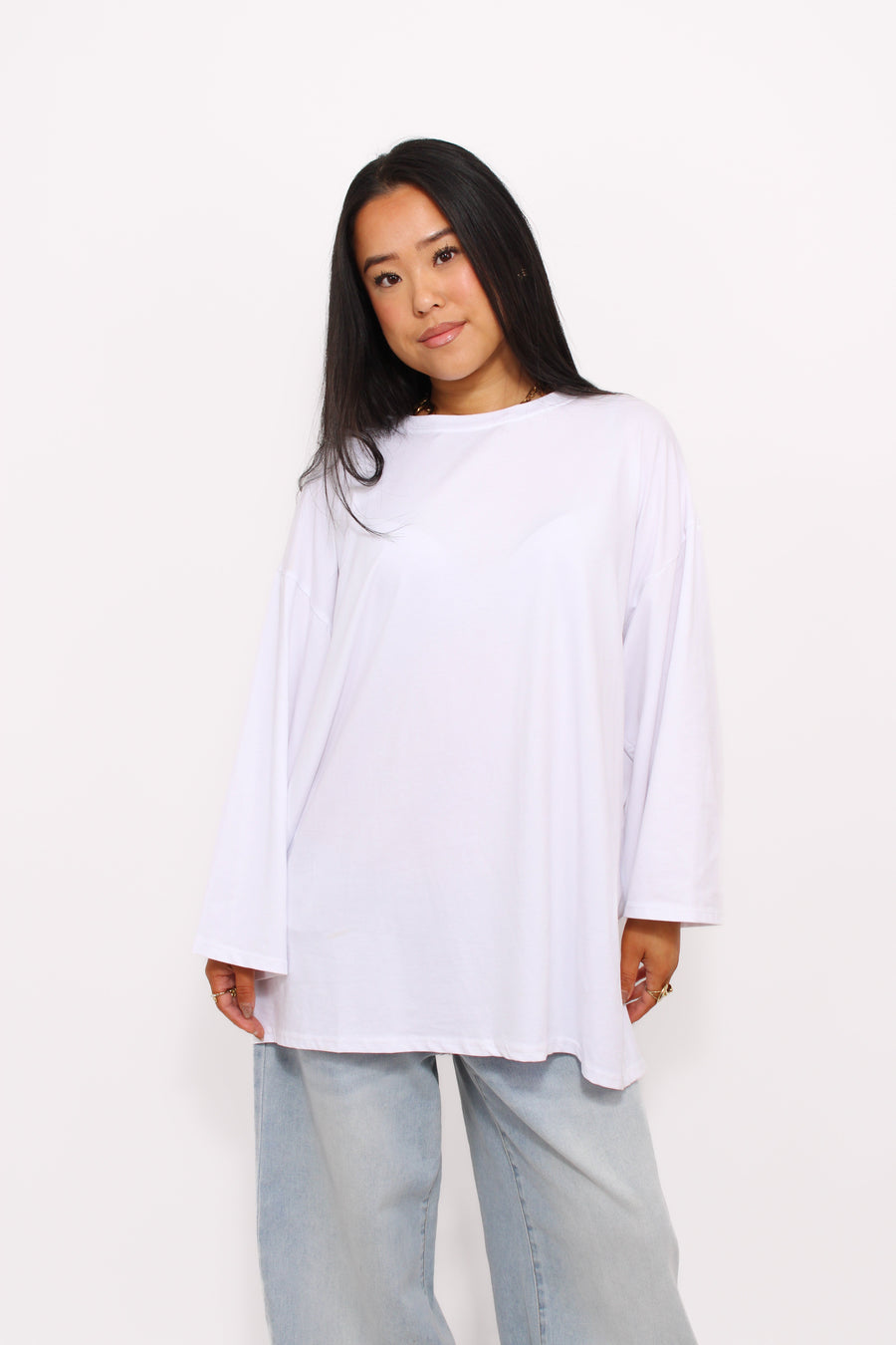 OVERSIZED COTTON LONG SLEEVE