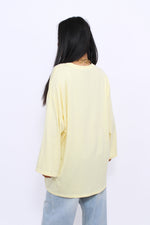 OVERSIZED COTTON LONG SLEEVE