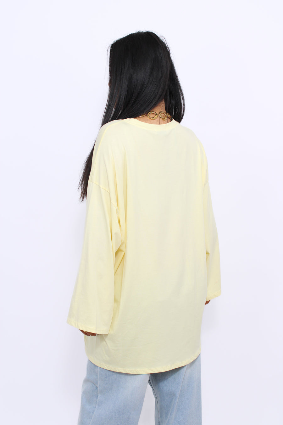 OVERSIZED COTTON LONG SLEEVE