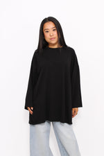 OVERSIZED COTTON LONG SLEEVE