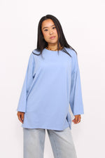 OVERSIZED COTTON LONG SLEEVE