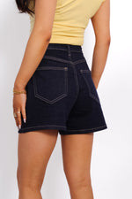SECOND CHANCE SHORT 8027 - DARK DENIM