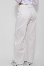 FOLD OVER BALLOON JEANS