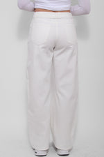 FOLD OVER BALLOON JEANS