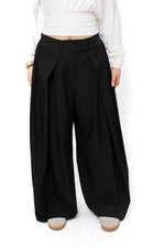 “PETITE'' MADISON TROUSER - BLACK