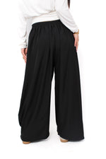 “PETITE'' MADISON TROUSER - BLACK
