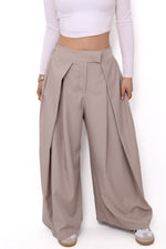 “PETITE'' MADISON TROUSER - TAUPE