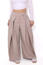“PETITE'' MADISON TROUSER - TAUPE