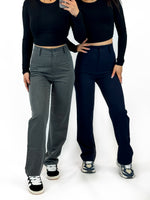 '' PETITE '' 'ISABELLA PANTS - NAVY
