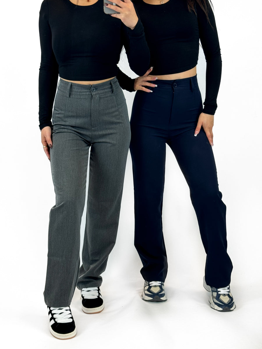'' PETITE '' 'ISABELLA PANTS - NAVY