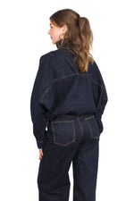DENIM JACKET - DARK INDIGO DENIM
