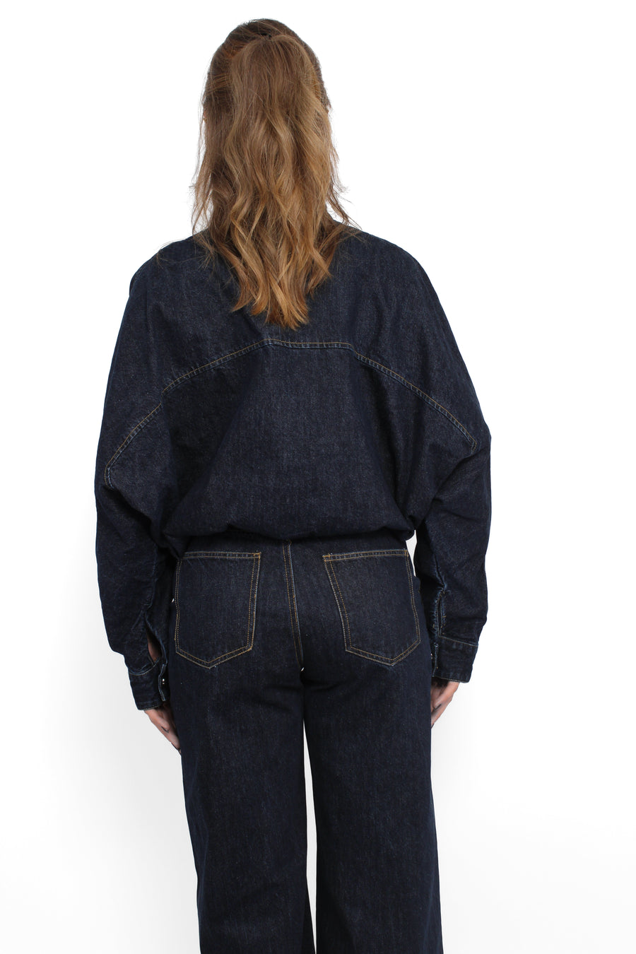 DENIM JACKET - DARK INDIGO DENIM