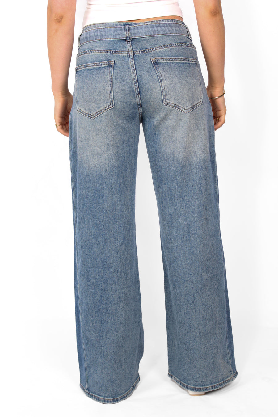 WIDE LEG JEANS 10019