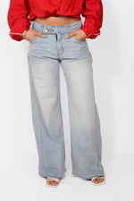 WIDE LEG JEANS 10019