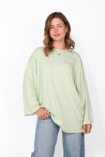 OVERSIZED COTTON LONG SLEEVE
