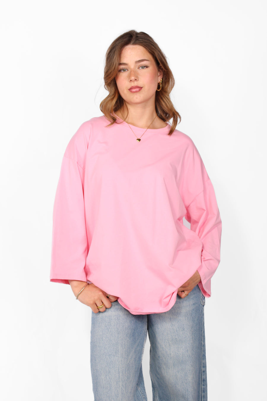 OVERSIZED COTTON LONG SLEEVE