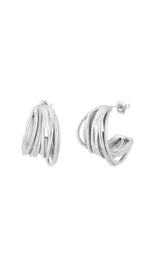BOUND ME LOVE EARRING - SILVER